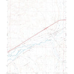 United States Geological Survey Deeth, NV (1967, 24000-Scale) digital map