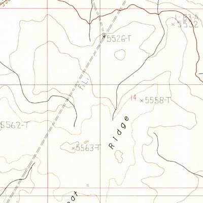 United States Geological Survey Defeat Butte, OR-ID (1982, 24000-Scale) digital map