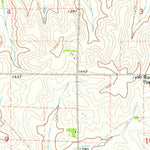 United States Geological Survey Defiance, IA (1971, 24000-Scale) digital map