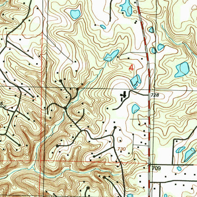 United States Geological Survey Defiance, MO (2000, 24000-Scale) digital map