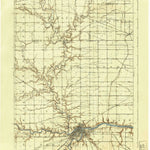 United States Geological Survey Defiance, OH (1909, 62500-Scale) digital map