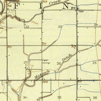 United States Geological Survey Defiance, OH (1909, 62500-Scale) digital map