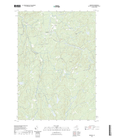 United States Geological Survey Degrasse, NY (2023, 24000-Scale) digital map