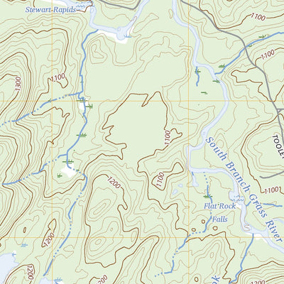 United States Geological Survey Degrasse, NY (2023, 24000-Scale) digital map