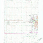 United States Geological Survey Dekalb, IL (1971, 24000-Scale) digital map