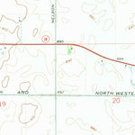 United States Geological Survey Dekalb, IL (1971, 24000-Scale) digital map