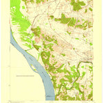 United States Geological Survey Dekoven, KY-IL (1953, 24000-Scale) digital map