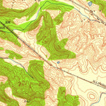 United States Geological Survey Dekoven, KY-IL (1953, 24000-Scale) digital map