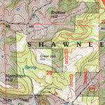United States Geological Survey Dekoven, KY-IL (1996, 24000-Scale) digital map