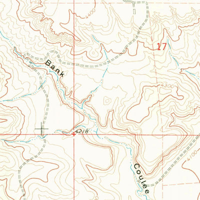 United States Geological Survey Del Bonita, MT (1968, 24000-Scale) digital map