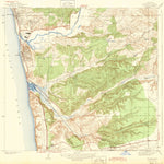 United States Geological Survey Del Mar, CA (1943, 31680-Scale) digital map