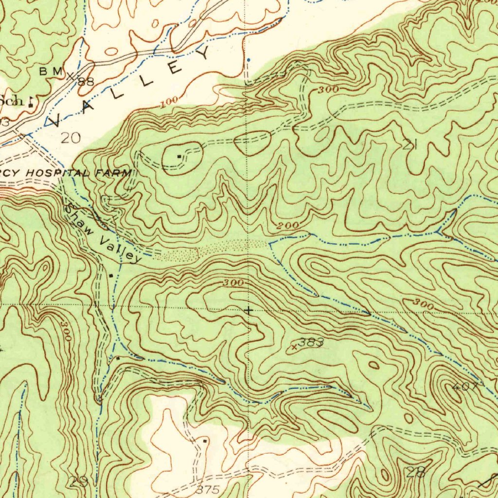 Del Mar, CA (1943, 31680-Scale) Map by United States Geological Survey ...