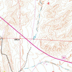 United States Geological Survey Del Monte Ridge, WY (1958, 24000-Scale) digital map