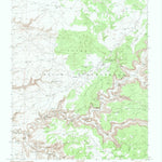 United States Geological Survey Del Muerto, AZ (1982, 24000-Scale) digital map