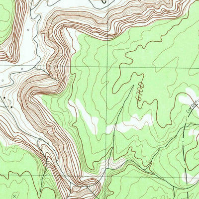 United States Geological Survey Del Muerto, AZ (1982, 24000-Scale) digital map