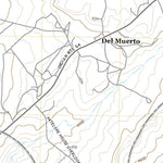 United States Geological Survey Del Muerto, AZ (2021, 24000-Scale) digital map