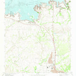 United States Geological Survey Del Rio NW, TX (1972, 24000-Scale) digital map