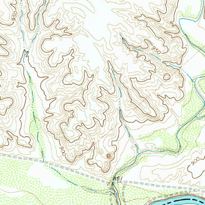 United States Geological Survey Del Rio SE, TX (1972, 24000-Scale) digital map