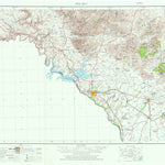 United States Geological Survey Del Rio, TX (1958, 250000-Scale) digital map