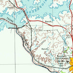 United States Geological Survey Del Rio, TX (1958, 250000-Scale) digital map