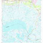 United States Geological Survey Delacroix, LA (1967, 24000-Scale) digital map