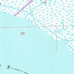 United States Geological Survey Delacroix, LA (1967, 24000-Scale) digital map