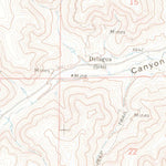United States Geological Survey Delagua, CO (1971, 24000-Scale) digital map
