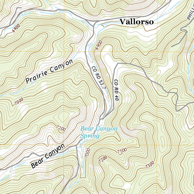 United States Geological Survey Delagua, CO (2022, 24000-Scale) digital map
