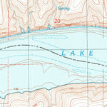 United States Geological Survey Delaney, WA (1981, 24000-Scale) digital map