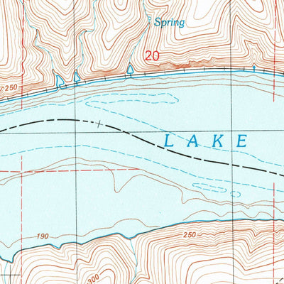 United States Geological Survey Delaney, WA (1981, 24000-Scale) digital map