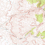 United States Geological Survey Delano Mountains, NV (1961, 62500-Scale) digital map