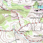 United States Geological Survey Delano, PA (1954, 24000-Scale) digital map