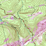 United States Geological Survey Delano, PA (1954, 24000-Scale) digital map