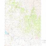 United States Geological Survey Delano Peak, NV (1989, 24000-Scale) digital map