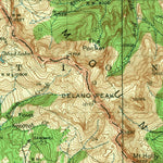 United States Geological Survey Delano Peak, UT (1943, 62500-Scale) digital map