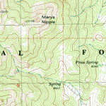 United States Geological Survey Delano Peak, UT (1981, 24000-Scale) digital map