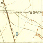 United States Geological Survey Delano West, CA (1929, 31680-Scale) digital map