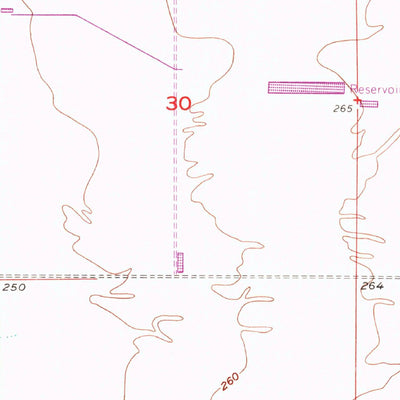 United States Geological Survey Delano West, CA (1954, 24000-Scale) digital map