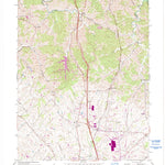 United States Geological Survey Delaplain, KY (1965, 24000-Scale) digital map