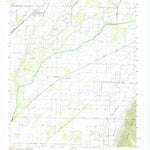 United States Geological Survey Delaplaine, AR (1984, 24000-Scale) digital map