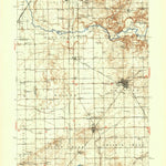 United States Geological Survey Delavan, IL (1942, 62500-Scale) digital map