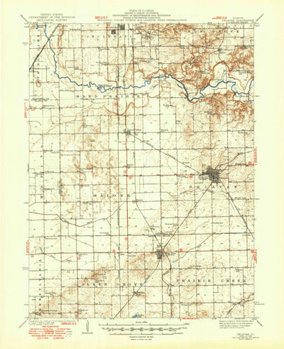 United States Geological Survey Delavan, IL (1942, 62500-Scale) digital map