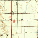 United States Geological Survey Delavan, IL (1942, 62500-Scale) digital map