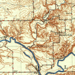 United States Geological Survey Delavan, IL (1942, 62500-Scale) digital map
