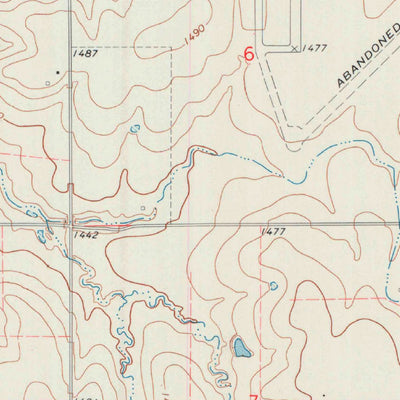 United States Geological Survey Delavan, KS (1972, 24000-Scale) digital map