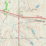 United States Geological Survey Delavan, KS (1972, 24000-Scale) digital map