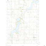 United States Geological Survey Delavan, MN (2022, 24000-Scale) digital map