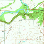 United States Geological Survey Delavan North, IL (1971, 24000-Scale) digital map