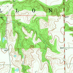United States Geological Survey Delavan North, IL (1971, 24000-Scale) digital map