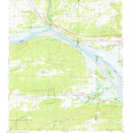 United States Geological Survey Delaware, AR (1962, 24000-Scale) digital map
